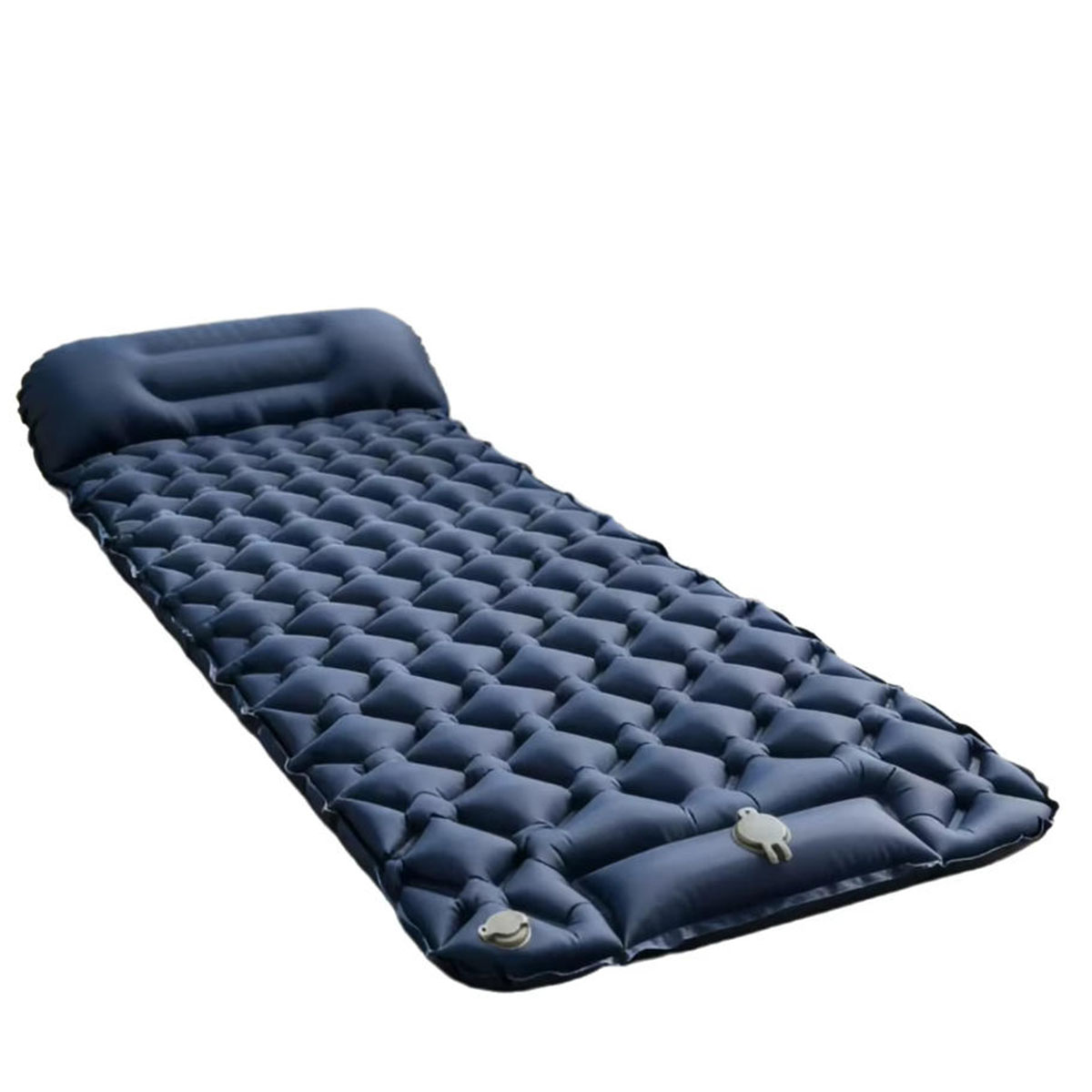 Outdoor Camping Inflatable Tent - 屋外キャンプテント用自動膨張式マットレス、スリーピングパッド、足踏み式便利なインフレータブルパッド、シングルまたはダブル