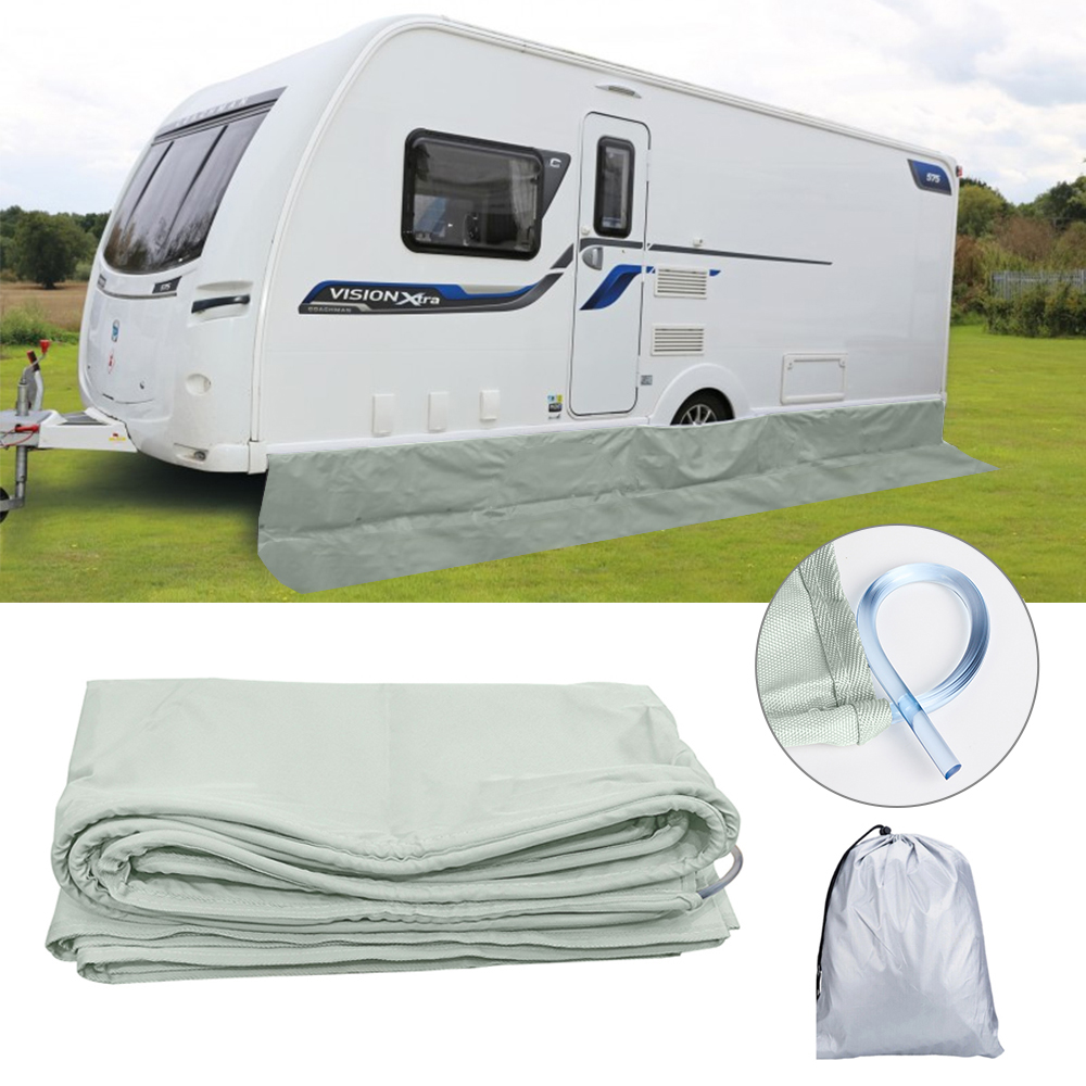 Outdoor Camping Awning - キャンピングカー/キャンピングバン用 アウトドアキャンプ 防風防塵アクセサリー キャンピングカーオーニング ウィンドスカート