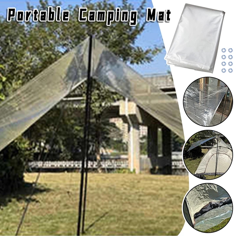 Ultralight Ground Sheet - 超軽量防水テントフットプリントグランドシートマット キャンプ、ハイキング、トレッキング、バックパッキング、アウトドア旅行、ピクニック、ビーチ用