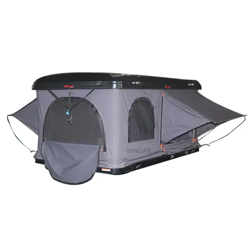 Outdoor Camp - 高品質ABSハードシェルポップアップルーフテント、競争力のある価格でキャンバス生地を使用したポータブルアウトドアキャンプギア
