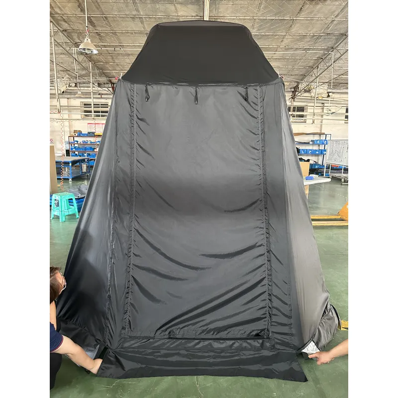 2人用防水キャンバスルーフトップテント（グラスファイバーポー - Outdoor Camp のレビューと価格