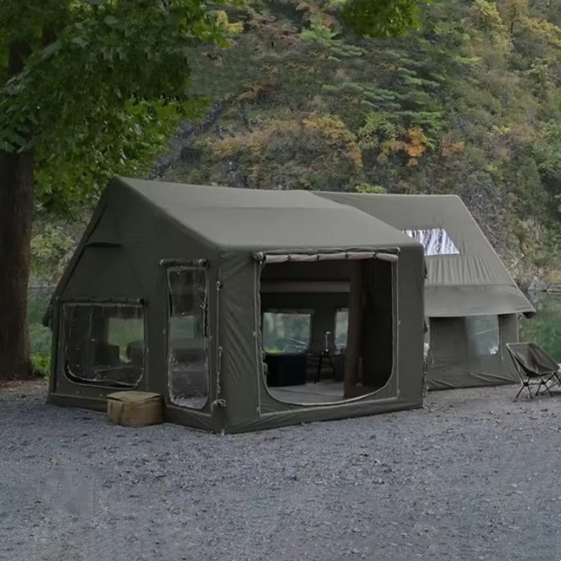 2025年最新工場設計 冬用エア注入式キャビンハウス アウト - Outdoor Camping Inflatable Tent のレビューと価格