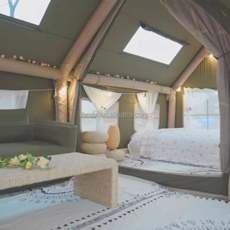 2025年最新工場設計 冬用エア注入式キャビンハウス アウト - Outdoor Camping Inflatable Tent のレビューと価格