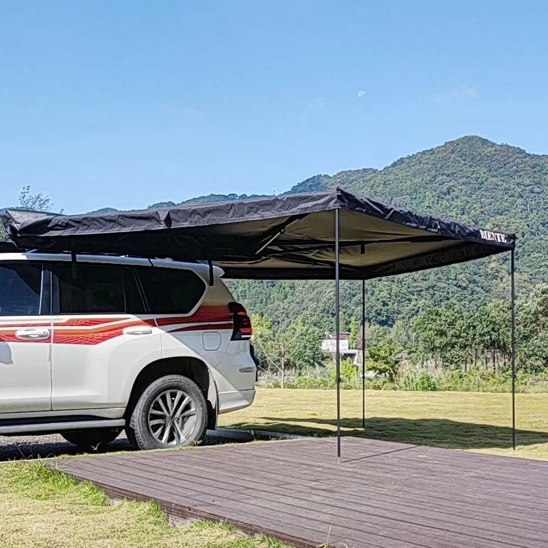 自立式カーサイドアネックス270オーニング屋外キャンプ4x4 - Outdoor Camping Awning のレビューと価格