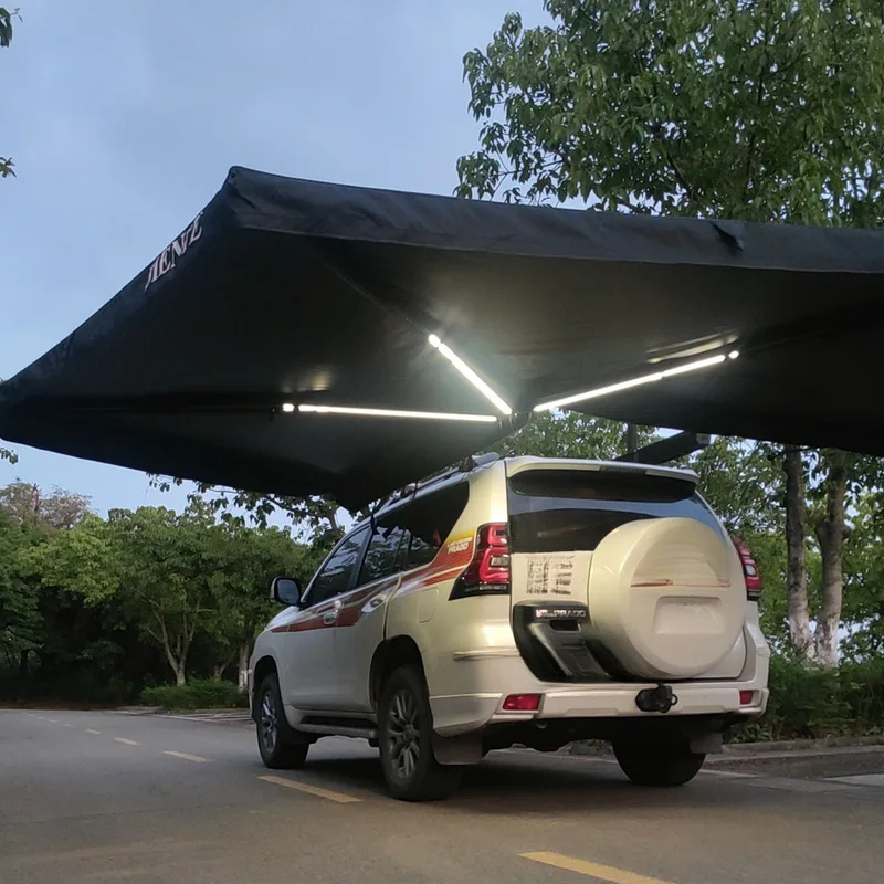 自立式カーサイドアネックス270オーニング屋外キャンプ4x4 - Outdoor Camping Awning のレビューと価格