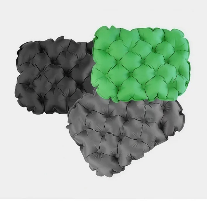 ポータブルインフレータブルシートクッション屋外キャンプエアク - Outdoor Camping Rugs のレビューと価格