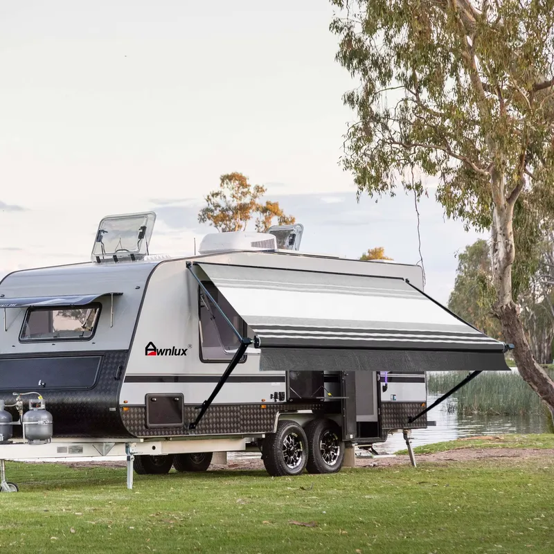 Awnlux手動操作式経済的なキャンプ・キャラバン用屋外オー - Outdoor Camping Awning のレビューと価格