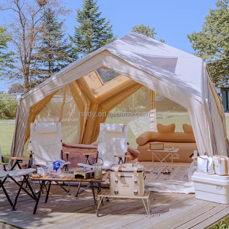 2025年大型高級5～7人用防水耐久性ワンルームワンホール屋 - Outdoor Camping Inflatable Tent のレビューと価格