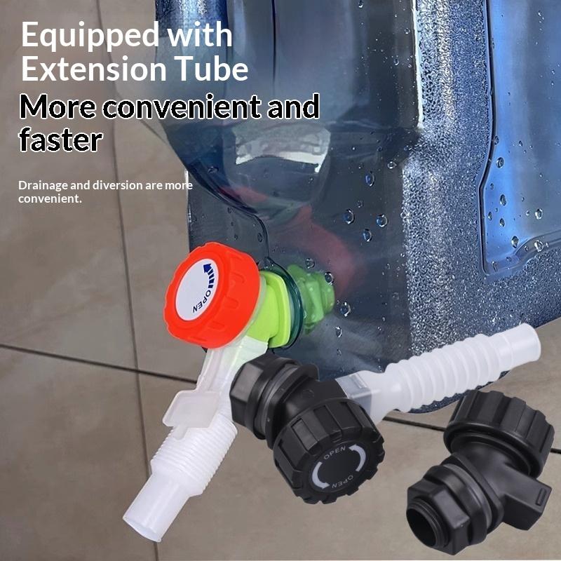 1 個ポータブル蛇口交換用キャンプ水差しタップ水タンクバケツ - Outdoor Camping Youtube のレビューと価格