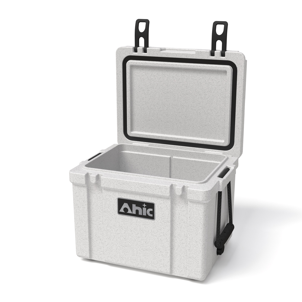 25L釣り用クーラーボックス マーブルホワイトカラー アイス - Outdoor Camp のレビューと価格