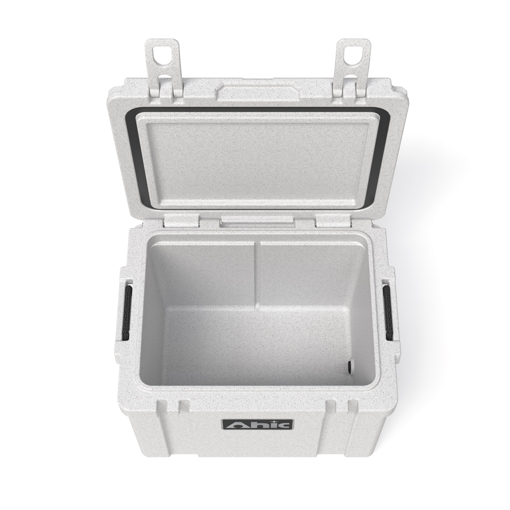 25L釣り用クーラーボックス マーブルホワイトカラー アイス - Outdoor Camp のレビューと価格