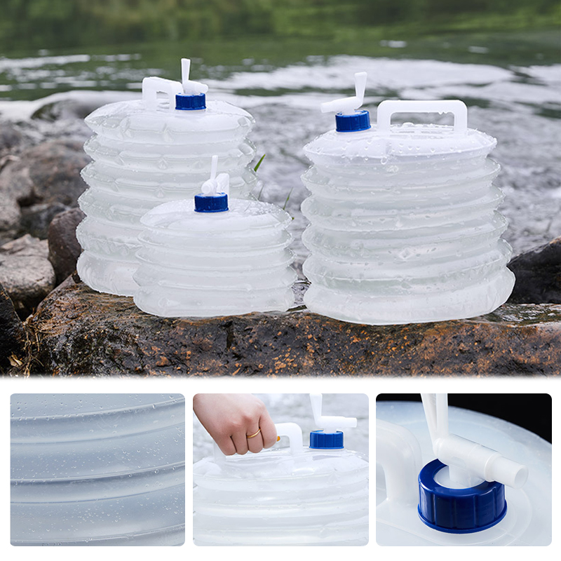 SEAMETAL 5L-15L 車用折りたたみバケツ ポータ - Collapsible Water Bottle のレビューと価格