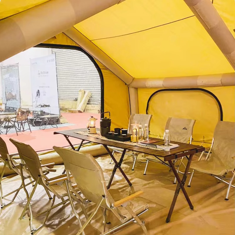 2026年 32.0平方メートル 簡単設営 アウトドア キャ - Outdoor Camping Inflatable Tent のレビューと価格