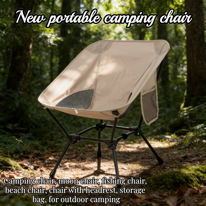 ビーチフィッシングスツールポータブル折りたたみキャンプチェア - Travel Outdoor Camping Youtube のレビューと価格