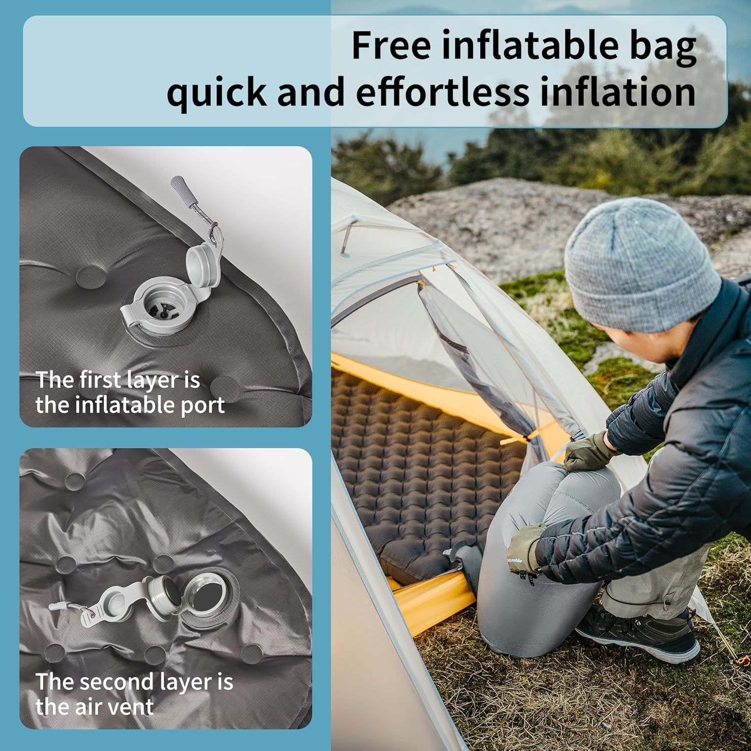Naturehike R6.5 R8.2 R5.8 インフレ - Ultralight Ground Sheet のレビューと価格