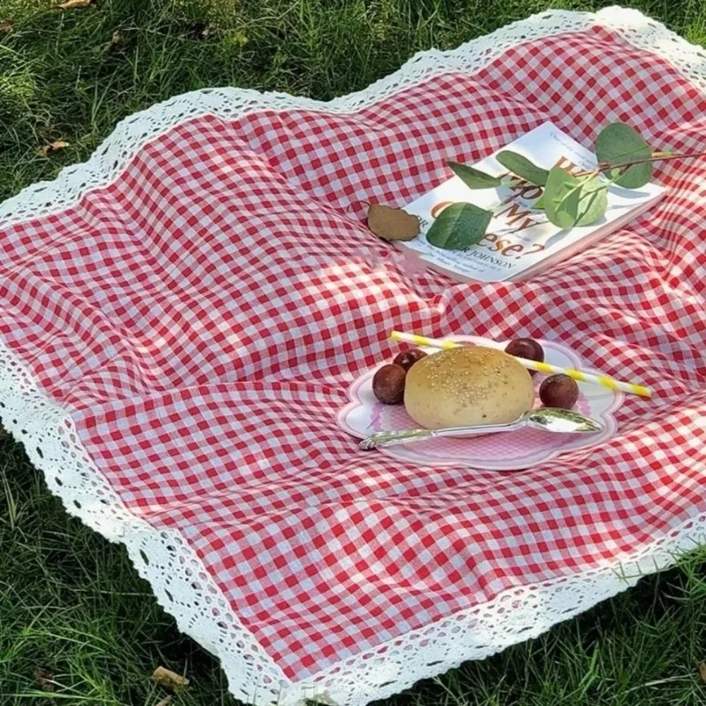 1pc 屋外ピクニックマット、夏用厚手防水ビーチブランケット - Outdoor Camping Rugs のレビューと価格