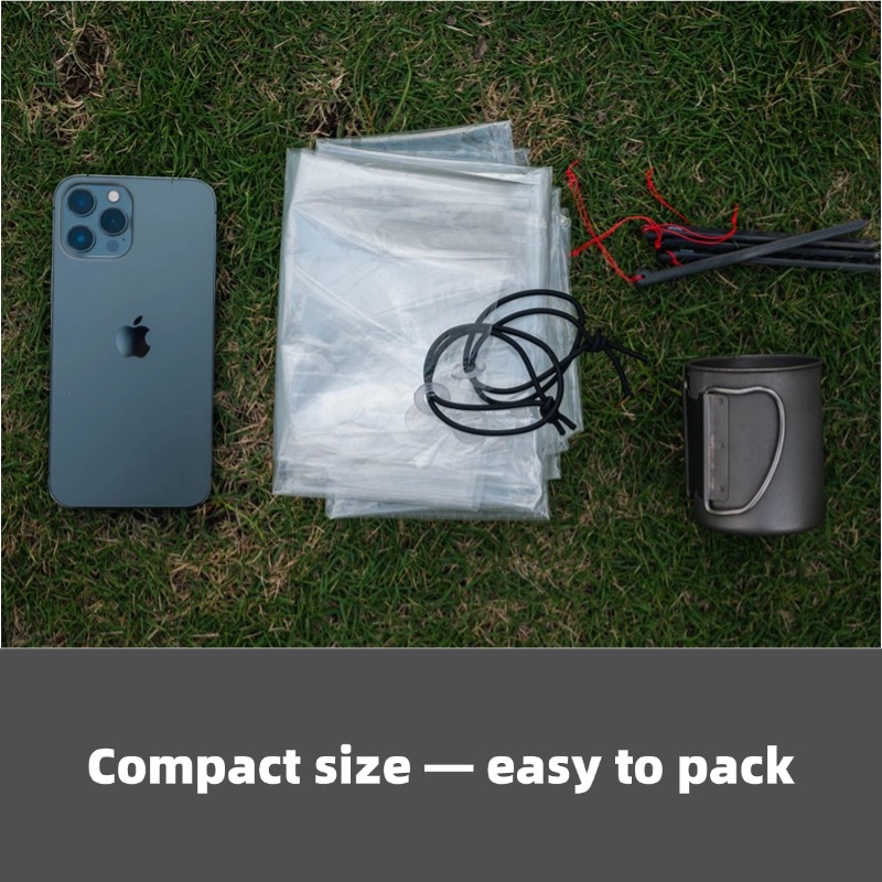 [HODR GEAR]超軽量ポリクログランドシート 69g  - Ultralight Ground Sheet のレビューと価格