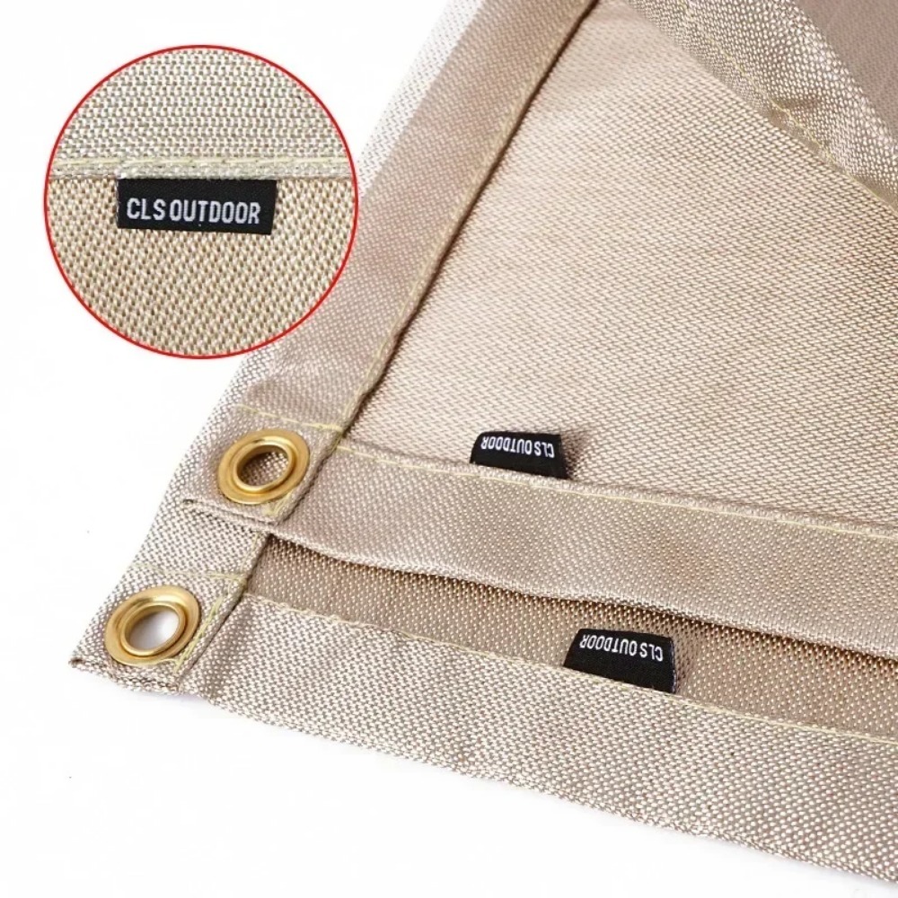高温耐火ブランケットグラスファイバーマット、屋外キャンプ、ピ - Outdoor Camping Rugs のレビューと価格