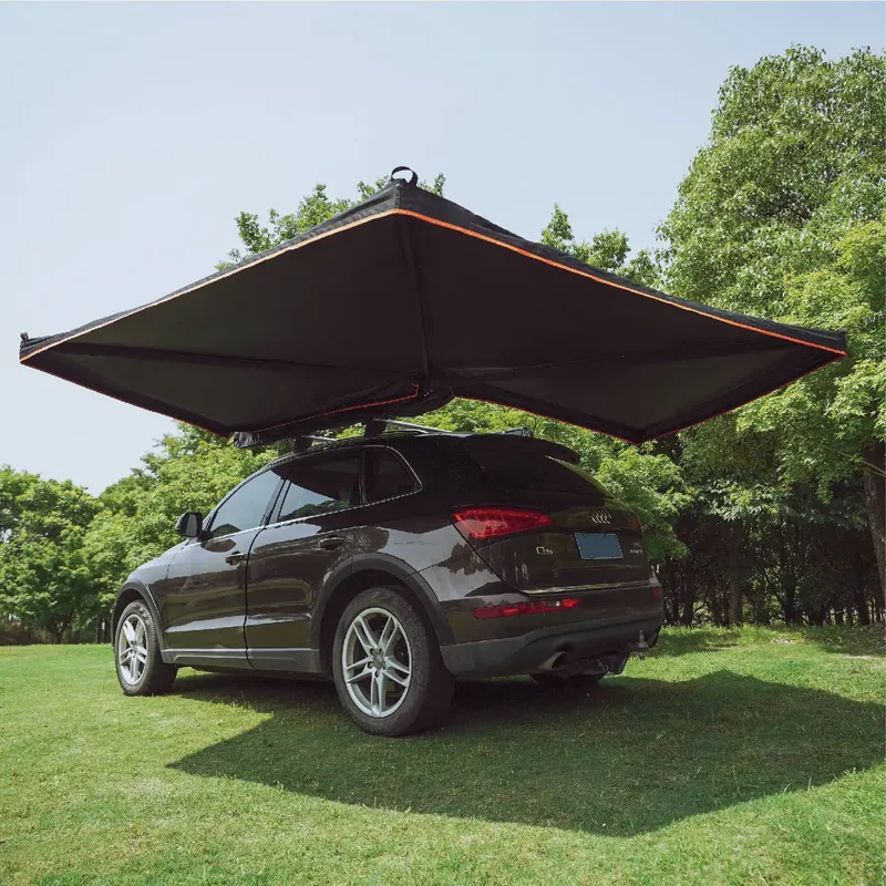 Awnlux 270度 4x4 フリースタンディング フォッ - Outdoor Camping Awning のレビューと価格