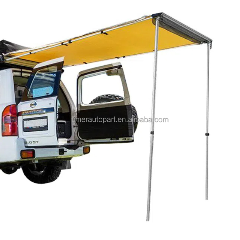カスタムロゴ入り日よけカーオーニングサイド屋外防水キャンプキ - Outdoor Camping Awning のレビューと価格