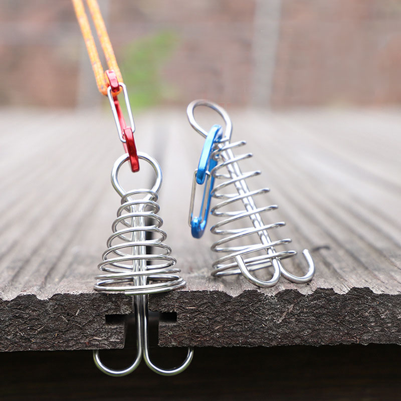 Octopusウィンドロープ修復バックル、スプリングテント付 - Outdoor Camping Decke のレビューと価格