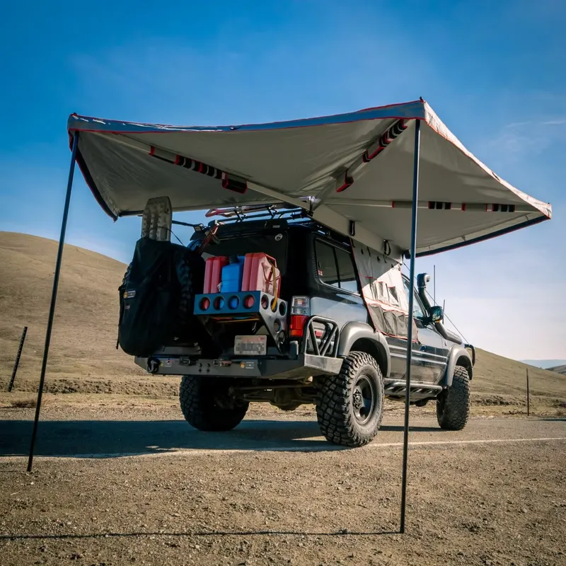 格納式クイックオープン270度自立式アウトドアキャンプアクセ - Outdoor Camping Awning のレビューと価格