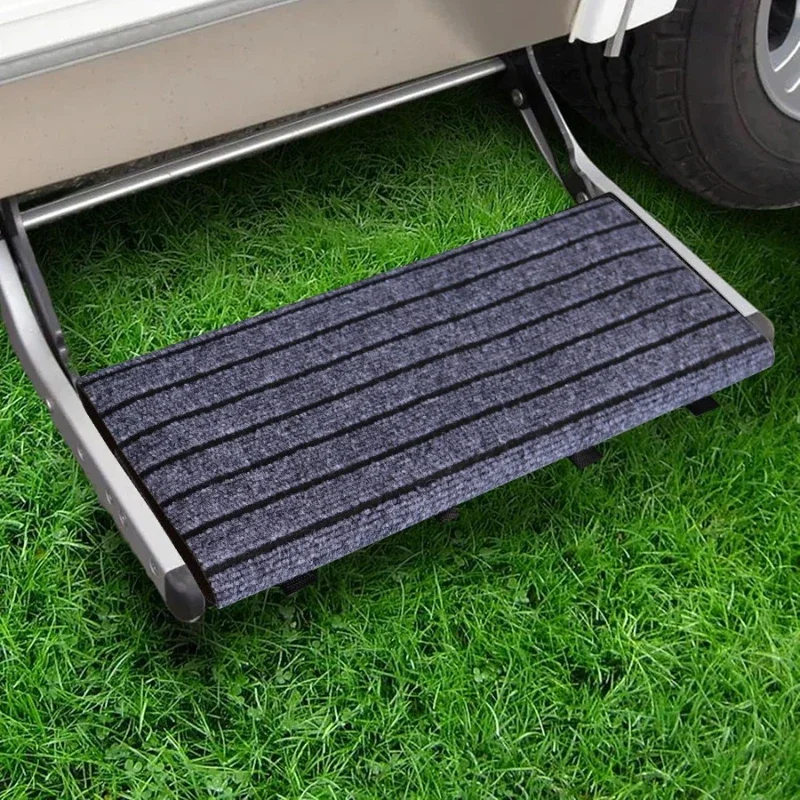 屋外キャラバンステップドアマットRVステップ階段カーペットヘ - Outdoor Camping Rugs のレビューと価格