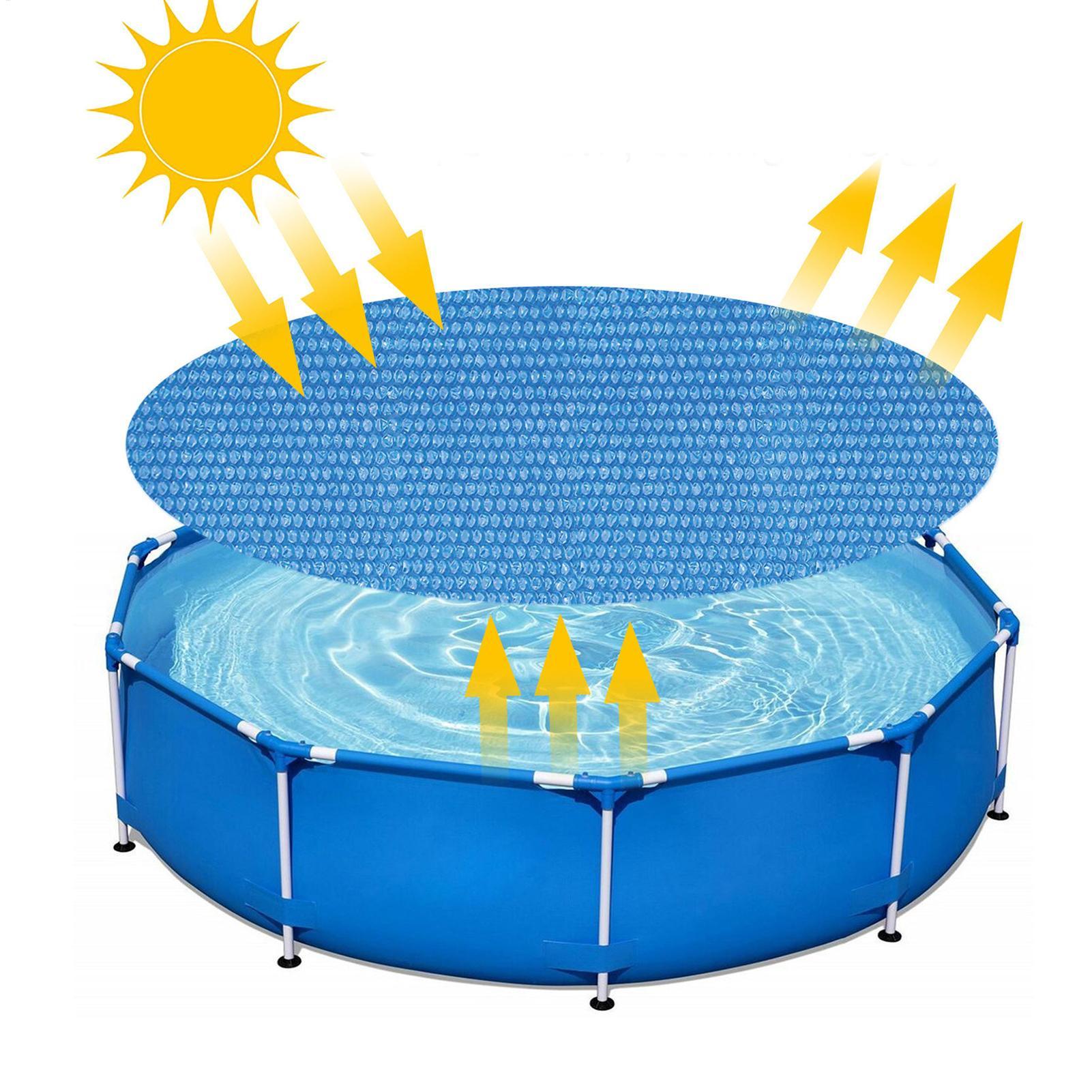 丸型プールカバー、丸型浴槽バブルブロック屋外プールカバー、デ - Outdoor Camping Decke のレビューと価格