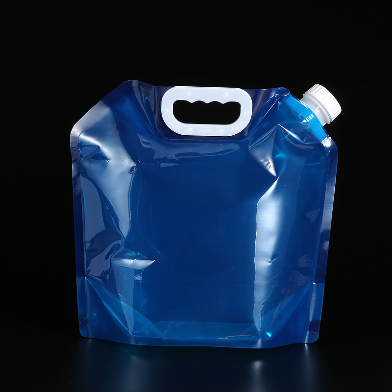 折りたたみ式ウォーターコンテナバッグ、キャンプ用スピゴット付 - Collapsible Water Bottle のレビューと価格