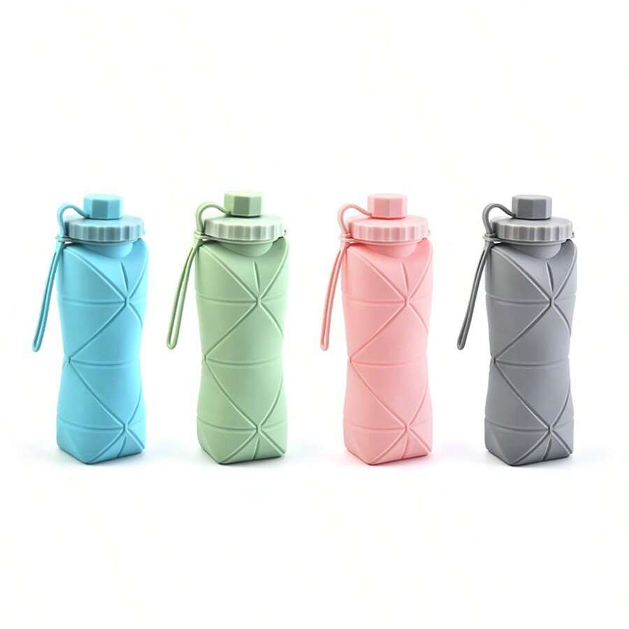 1個入り 600ml 大型折りたたみ式シリコンカップ - ア - Collapsible Water Bottle のレビューと価格