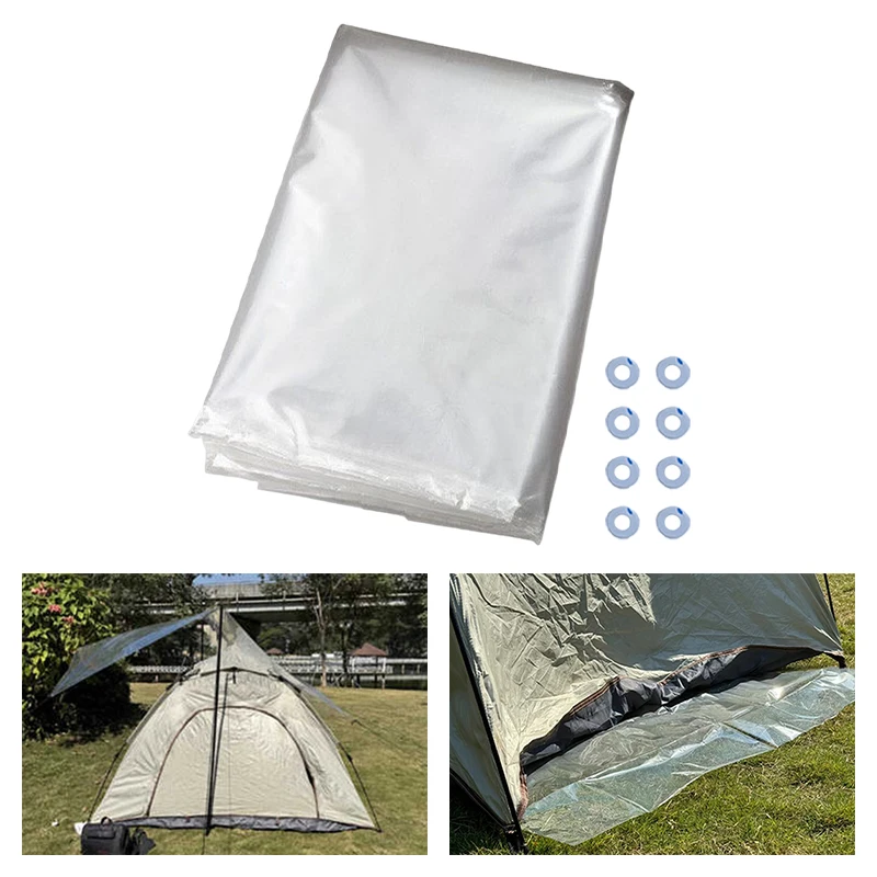 超軽量防水テントフットプリントグランドシートマット キャンプ - Ultralight Ground Sheet のレビューと価格
