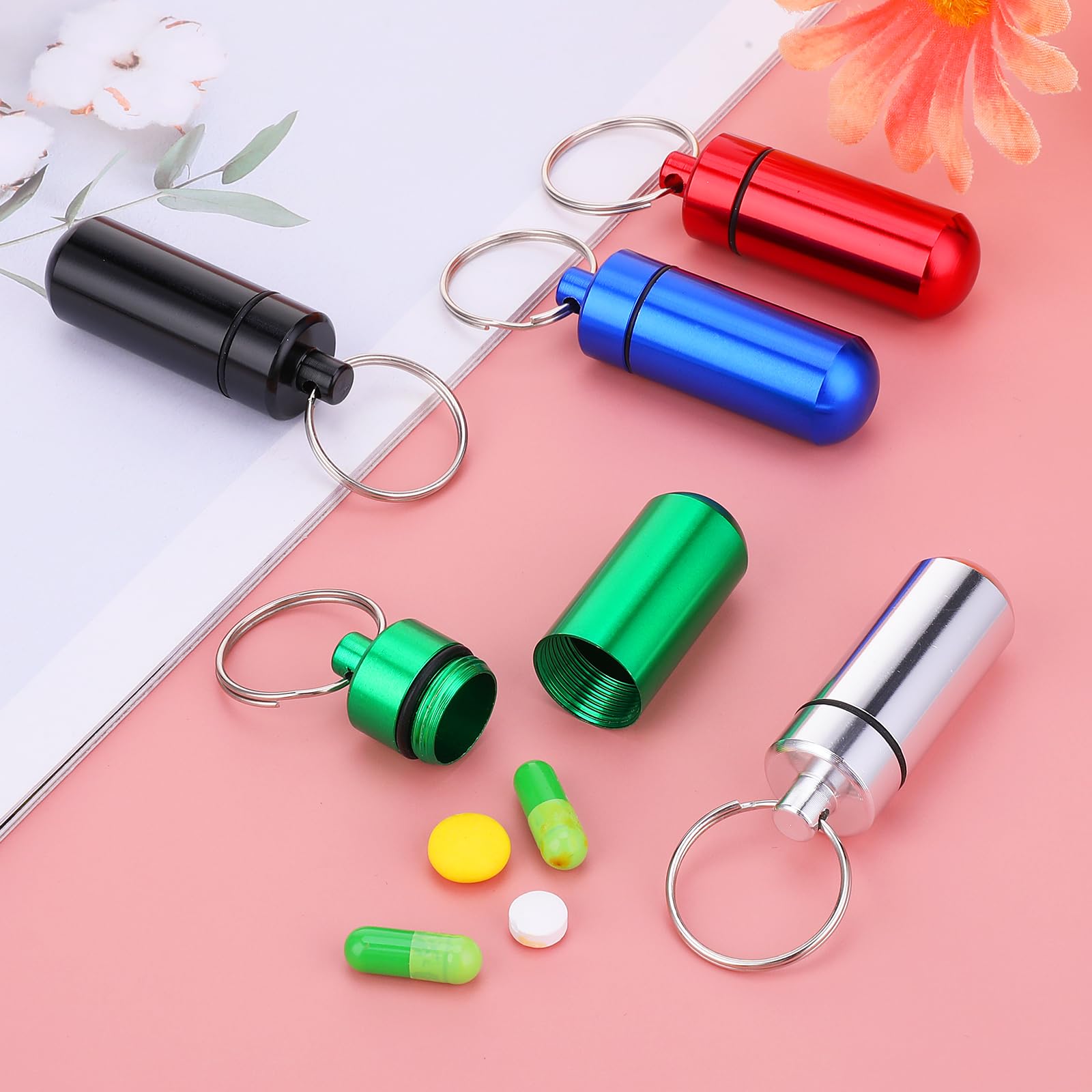 防水アルミ製ミニピルボックス,キーホルダー,ジオキャッチャー - Travel Outdoor Camping Youtube のレビューと価格